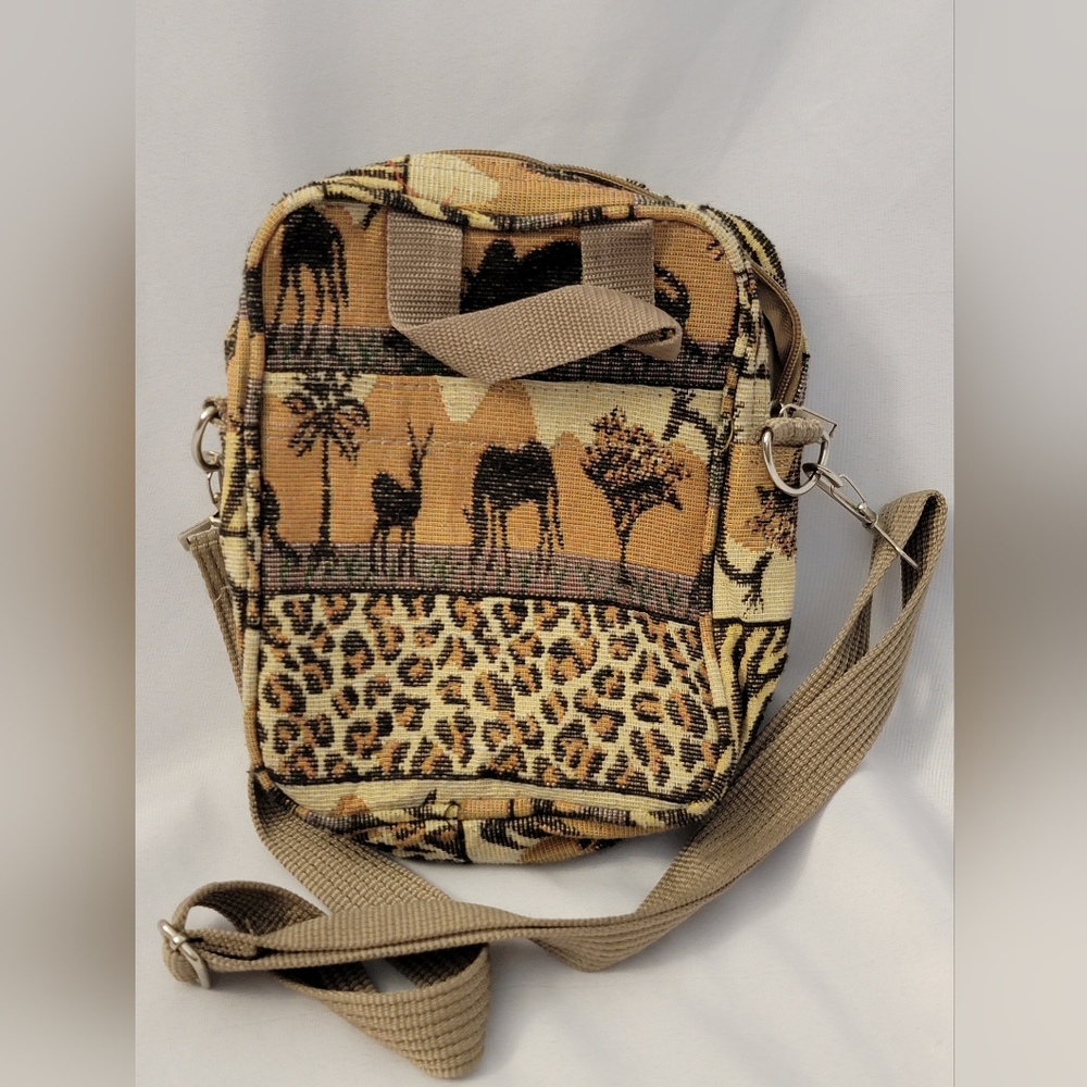 Karriage-Mate Wildlife/Safari Patterned Crossbody Bag - Picture 4 of 12